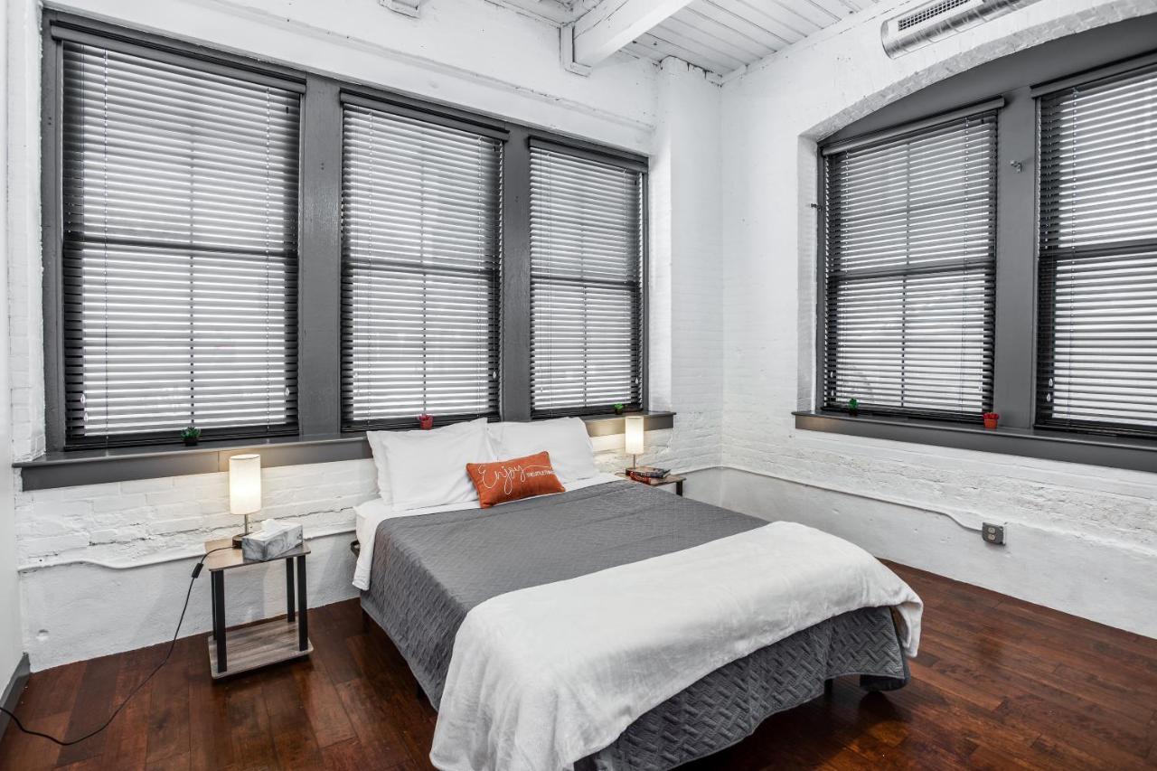 Ny Style Centric Loft With King Bed By Park Ave Apartment Rochester Luaran gambar